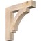 Ekena Millwork Imperial Block Smooth Bracket, Douglas Fir, 5 1/2"W x 32"D x 32"H BKT06X32X32IMP05SDF - alternate 1